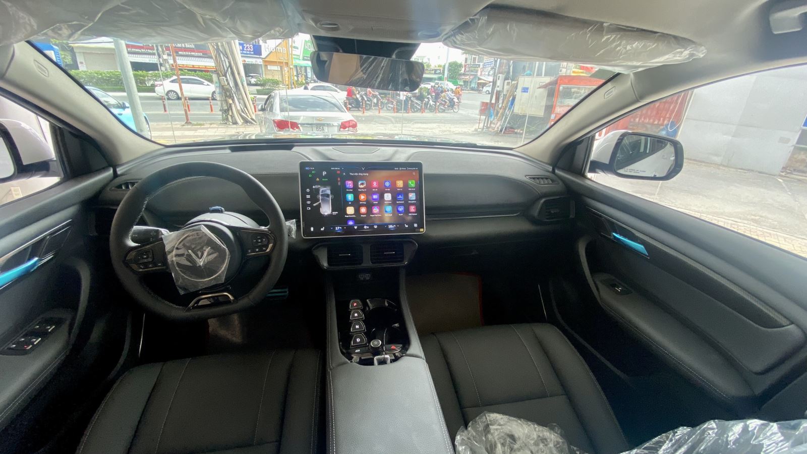 nội thất xe VF 8 eco