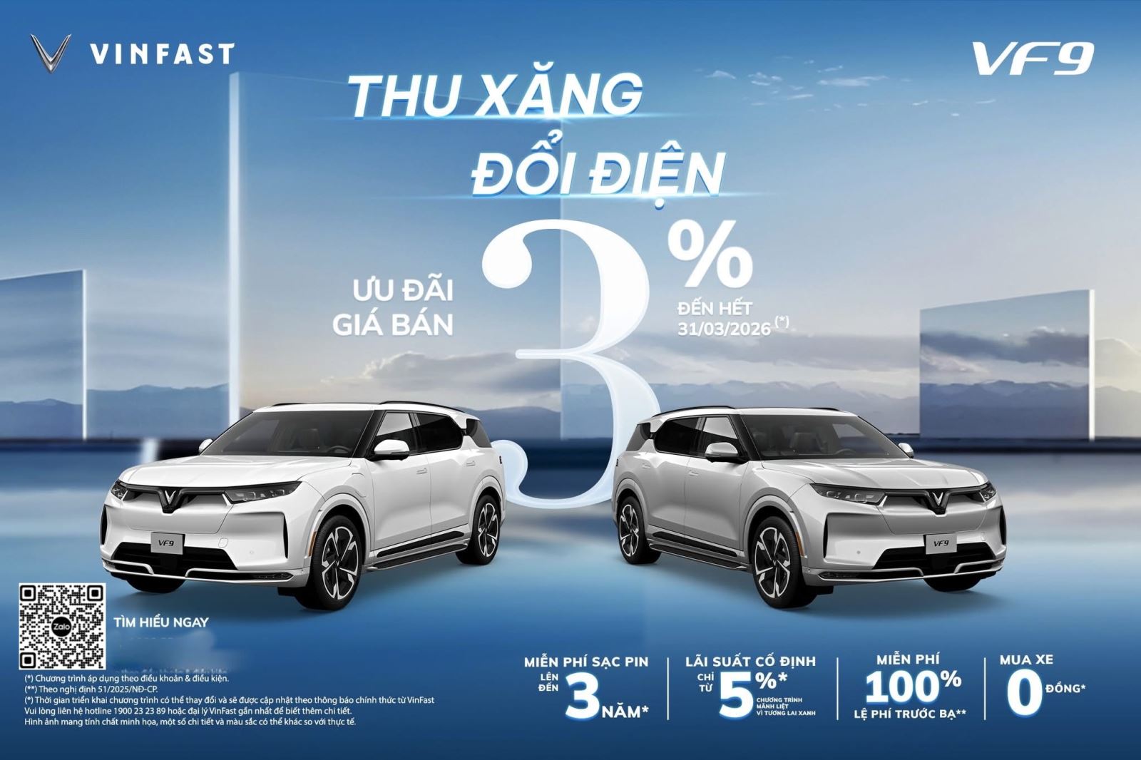 Thu Xăng Đổi Điện VinFast 