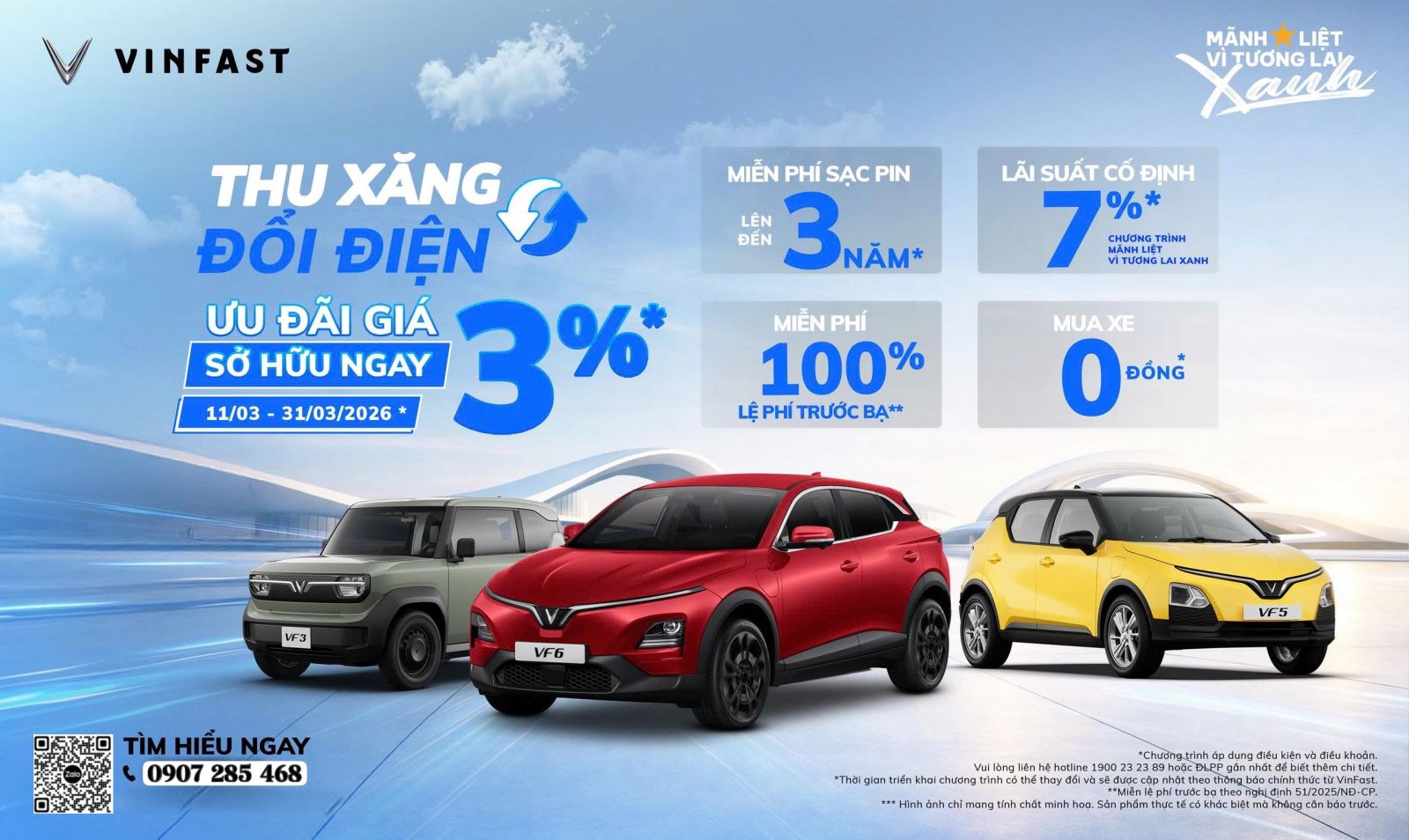 Thu Xăng Đổi Điện VinFast 