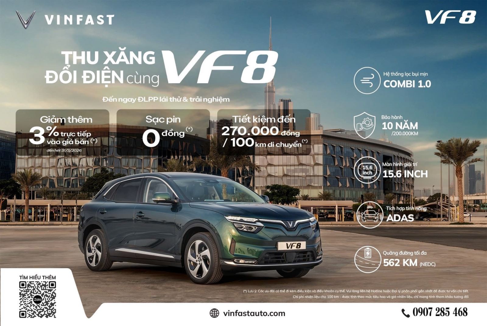 Thu Xăng Đổi Điện VinFast 