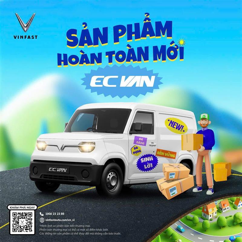 VINFAST RA MẮT DÒNG XE CHỞ HÀNG CỠ NHỎ GIÁ TỪ 285 TRIỆU ĐỒNG