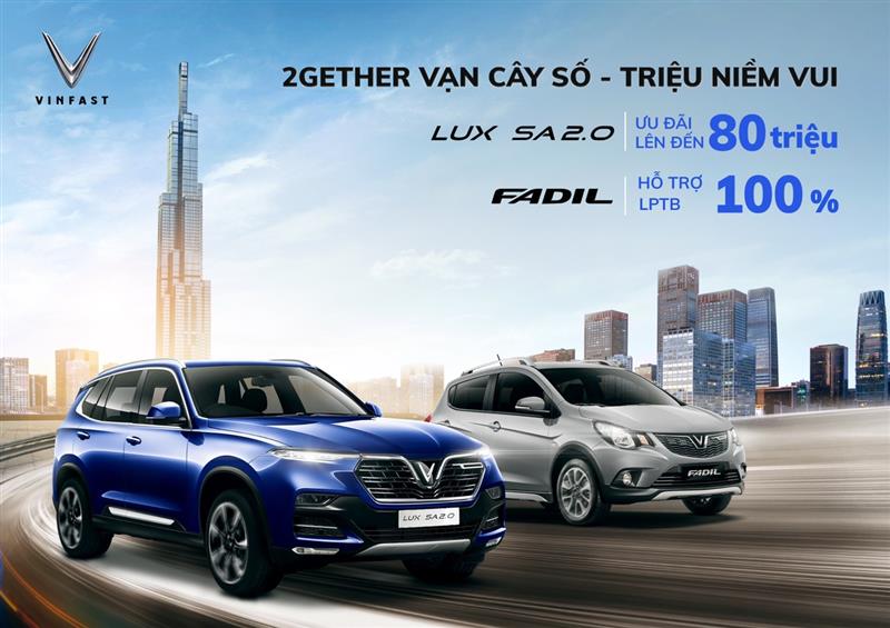 Giá xe VinFast tháng 12 ngập tràn ưu đãi