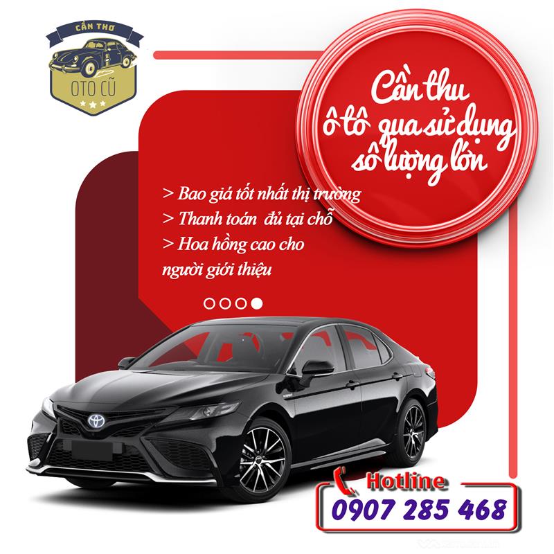 Xe ô tô cũ Cần Thơ: Thu mua ô tô cũ tất cả các hãng giá cạnh tranh