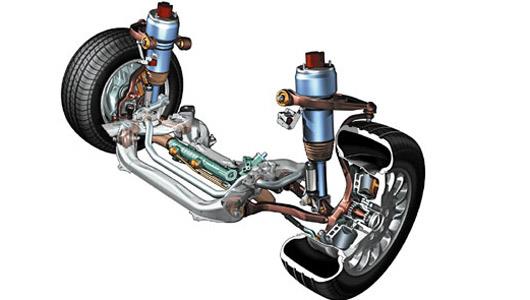 Hệ thống treo khí nén được trang bị trên VF 9